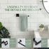 KOKOSIRI Bathroom Towel Bar Hand Towel Holders, Wall Mount Stainless Steel Paper Holder for Kitchen Cabinet, Oil Rubbed