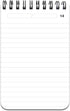 BookFactory Evidence Notebook/Notepad/Journal, 120 Pages, 3 1/2” x 5 1/4'', Durable Translucent Cover