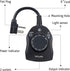 Outdoor Timer Outlet, Dusk to Dawn Light Sensor Timer, Weatherproof 2 Grounded Outlets for Christmas Lights (1 Pack)