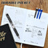 GC QUILL Gel Ink Pens, Premium Refillable & Retractable, 0.5mm Fine Point, 12 Black & 10 Blue Ink Pens