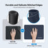 TECKNET Mouse Pad with Anti-fray Stitchin, Waterproof Surface & Non-Slip Rubber Base with Stitched Edges Gaming Mouse