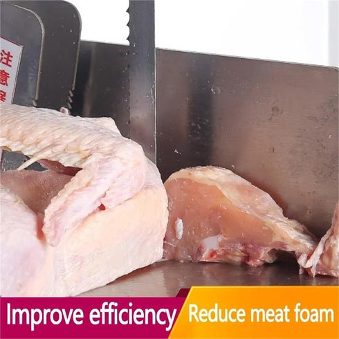 ZRWXQEZ Frozen Bone(3150MM) Meat and Bone Cutting Butcher Band Saw Blade for Machine Fast Cutting Meat Fish Chicken