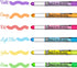 G.T. Luscombe Accu-Gel Bible Highlighter, No Bleed Solid Gel, Long Lasting, Bright Translucent Color Dry Marker,