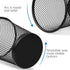QYH Mesh Pencil Holder, Metal Pen Cup, Black, 6 Packs for Desk