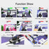Yahboom 2m*1.5m AI Vision Autonomous Driving Sandbox Map Tracking Unmanned Robot Car Model Training with Traffic Light