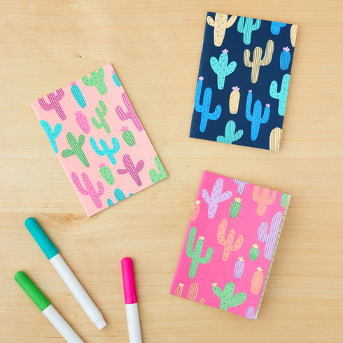 Paper Junkie 24 Pack Mini Paper Notebooks for Kids, Bulk Pocket Notepads with 48 Lined Pages for Journaling, Writing, Composition, School Supplies (6 Colors, 3.5 x 5 in)