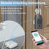 Smart Key Lock Box, with Fingerprint,Tuya APP,Password and Emergency Key Unlocked Methods, APP Remote Control