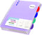 FLYING EAGLE 5 Subject Wide Ruled Spiral Notebook, 204 Pages, 7" x 10", Large Hardcover Notebooks for School