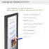 MCS 14x30 Black Framed Dry Erase Weekly Planner Calendar Whiteboard for Wall, Family Events & More