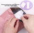 202 Terdey Sanitary Napkin Disposal Bag, Self Sealing Privacy Protection Sanitary Tampons Bag with Zipper, Pink PCS