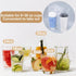 Ubamdom 300 Pack Packaging 12" 12.2" 2 Handle Drinking Poly Bags, Clear Plastic Bags for Delivery, L x H Hanging Hole