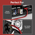 14/2 Gauge 75 FT Red Black Hookup Electrical Wire Cable, LED Strips Extension Cord, 14AWG Flexible Speaker Wire