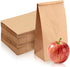 BadenBach 50 Pack 4 Lb Brown Paper Lunch Bags, 9.57" 5.12"3" Small