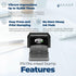 Packaging 1-5/8" Pre-Inked Grateful Blooms Business Thank You Stamp | Professional Custom Pre-Inked Stamper for Small