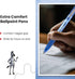 Zebra Pen Z Grip Smooth Multi-Coloured & Black Ballpoint Pens - 5 Pack - Medium Point Retractable Pens