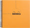 Rhodia Reverse Standard Notebook, Graph, Orange, 8.25" x 8.25"