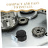 4pcs PRETYZOOM Furniture Casters Kit Rolling Wheels for Moving Heavy Furniture Table Sofa Bedside Cabinet Silent Easy