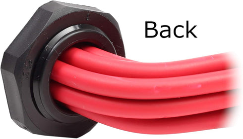 Fastronix Weatherproof Grommet for Wire Bundle, Diameter 0.45"-0.70", Size PG 21
