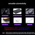 Dimmable Plug-in Car USB Lights with Touch Control - Retro Style Glass Bottle LED Atmosphere Lamp - Night Light