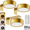 Wireless Rechargeable Above Picture Lights for Wall, 3 Pack 2600mAh Battery Art