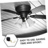 Uonlytech Pull Chain Switch for Ceiling Fans Versatile Replacement for Light Fixtures and Wall Sconces Durable Design