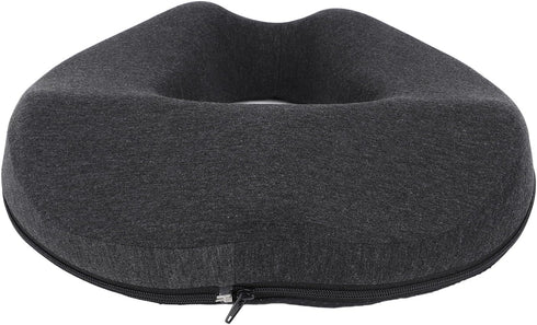 Luqeeg Memory Foam Cushion for Office Chair, Non Slip Comfort Pressure Relief Memory Foam Orthopedic Seat Cushion
