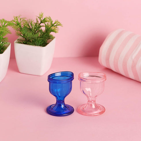 Eye Wash Cup Set of 2, Keep Your Eyes Clean and Healthy - Pink and Blue Color