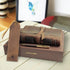 Leather Bound Journal - Handmade Gift Set with Genuine Leather Bookmark and Stylish Pen, 300 Pages, 8x6"