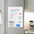 MaxGear Magnetic Dry Erase Whiteboard 20'' x 13'' for Refrigerator, Kitchen Fridge Shopping List with 1 Eraser, 6