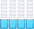 PATIKIL 20 Pcs 200ml Reagent Bottles, Transparent PET Wide Mouth Round Bottles with Screw Cap for Lab Storage