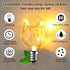 Talltreepho G40 38.5Ft 30 Bulbs+3 IP65 LED Outdoor String Lights, Spare Waterproof, Non-connectable, Patio Bistro Porch
