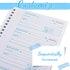 Crtiin 2 200 Sets 4 7.625 11 Inch (10 Books Money and Rent Receipt Book Part Carbonless Receipt Log Book