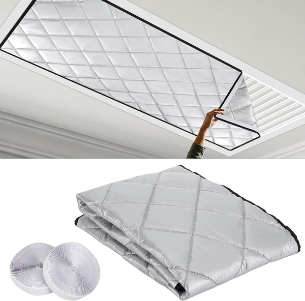 HFYZZ Attic Door Insulation Cover, Energy Saving Attic Stairs Ceiling Shutter Cover with