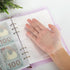 Whaline 100 Envelopes Money Saving Challenge Binder Kit, Easy and Fun Way to Save $5,050 with Cash Envelopes