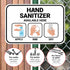 12x18 Inches, .063 Hand Sanitizer Available Here with Apply Rub and Dry Hands Graphic Sign, Rust Free Aluminum, Fade