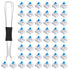 Bruislard 50 PCS Blue Keyboard Clicker for 3D Prints Mechanical Keyboard Switches, Keyboard-Clicker