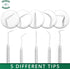 5-Piece Stainless Steel Precision Probe, Pick and Hook Set for Dissection, Clay Modeling, and More