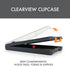 Dexas Clearview Clipcase Dry Erase Clipboard, 13.75 x 9.5 Inch, Orange