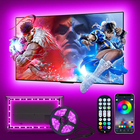 Daymeet Led Lights for TV, 16.4 FT Smart LED TV Backlights for