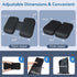 Tailbone Adjustable Seat Cushion, Memory Foam Office Chair Cushion, Car Seat Cushion, Foldable Travel Cushion for Pain