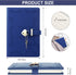 A5 Girls Diary with Lock and Key, Cute Heart Shaped Lock Journal for Women, Refillable Vintage Secret PU Leather