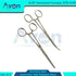 Avon Surgical Pack 2pcs (6.25 Inches) of - Hemostat Clamp Forceps with Serrated Jaws, Curved + Straight, Autoclave-Safe