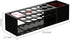 MyGift Dry Erase Marker Holder for Whiteboard, Black Acrylic Storage Rack for Markers, Eraser, Cleaning Bottles, Set of