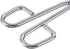 uxcell Lab Beaker Tongs, Stainless Steel Chrome Plated 10-inch, Opens Up to 200mm Width, Blue