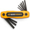 GEARWRENCH 9 Piece SAE Folding Hex Key Set - 83509