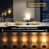 Unicozin 17Inch 3 7 Dimmable Table Lamp for Bedroom, Touch Control Bedside Lamp for Reading, CCT & RGB Color Changing