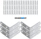 Ferixan L Shelf Brackets - Small Light Weight 90 Degree Angle Corner Bracket: