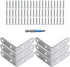 Ferixan L Shelf Brackets - Small Light Weight 90 Degree Angle Corner Bracket: