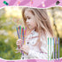 Glenmal 100 Pcs Scented Pencils for Kids, HB Graphite with Cartoon Pencil Toppers, Gift for School