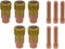 TIG Welding Torch STUBBY Gas Lens Collet Body 17GL116 1/16" & Collet 10N23S, Copper Consumables KIT, 10PCS